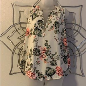 Floral Tank top blouse